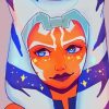 Ahsoka Tano Character Paint By Numbers