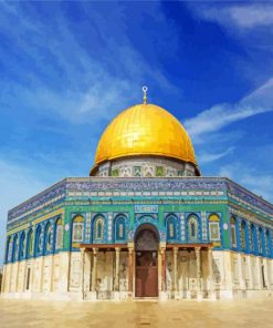 Al Aqsa Dome Paint By Numbers