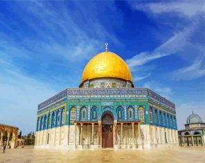 Al Aqsa Dome Paint By Numbers