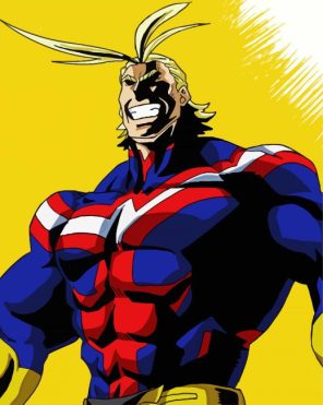 Toshinori Manga Paint By Numbers