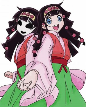 Alluka And Nakika Paint By Numbers