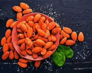 Tasty Almonds Paint By Numbers