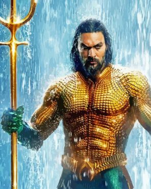 Aquaman Movie Paint By Numbers