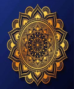 Beautiful Mandala Paint By Numbers