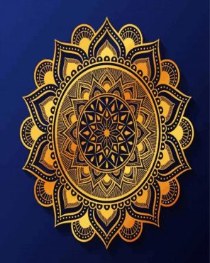 Beautiful Mandala Paint By Numbers