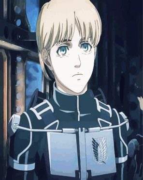 Armin Anime Character Paint By Numbers