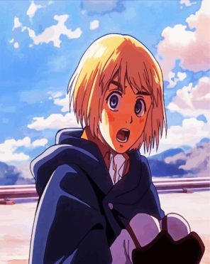 Armin Manga Character Paint By Numbers