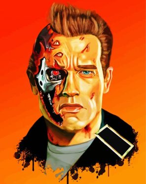 Artistic Terminator Paint By Numbers