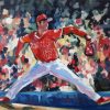 Baseball Pitcher Art Paint By Numbers