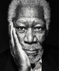 Morgan Freeman Art Paint By Numbers