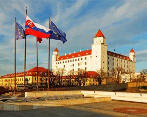 Bratislava Castle Paint By Numbers