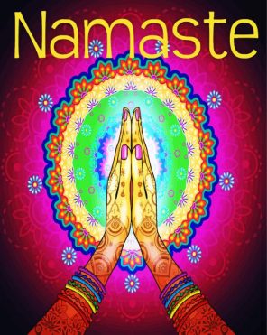 Namaste Mandala Paint By Numbers