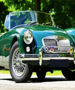 Green Mg Car Paint By Numbers