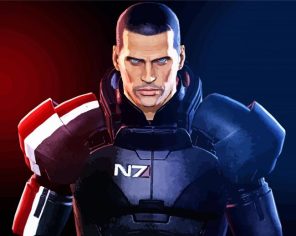 Leader Shepard Paint By Numbers