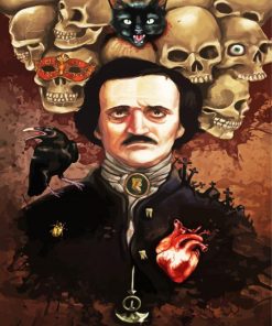 Allan Poe Paint By Numbers