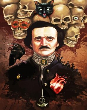 Allan Poe Paint By Numbers