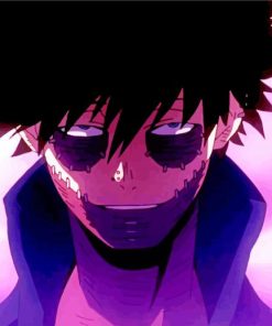 Dabi Anime Character Paint By Numbers