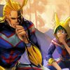 Superhero Manga Paint By Numbers