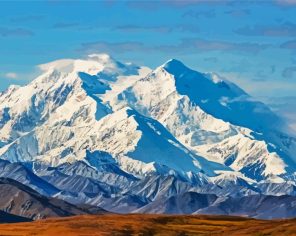 Alaska Mountains Paint By Numbers