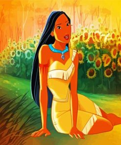 Pocahontas Princess Paint By Numbers