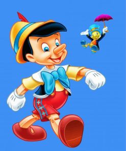 Pinocchio Animation Paint By Numbers