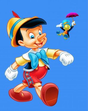 Pinocchio Animation Paint By Numbers