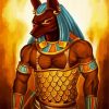 Egyptian Anubis Paint By Numbers