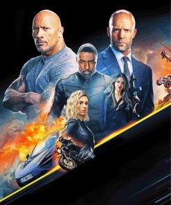 Fast And Furious Movie Paint By Numbers