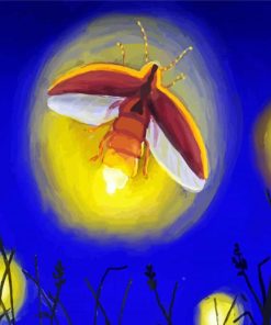 Artistic Firefly Paint By Numbers