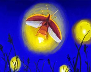 Artistic Firefly Paint By Numbers