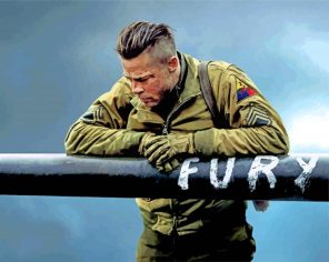 Fury War Movie Paint By Numbers