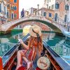 Girl On Gondolas Paint By Numbers