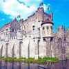 Gravensteen Castle Paint By Numbers