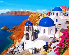 Aesthetic Thira Paint By Numbers