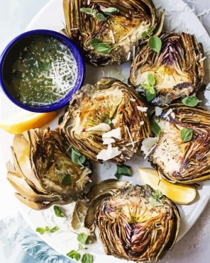 Tasty Artichokes Paint By Numbers