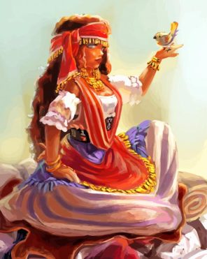 Gypsy Lady Paint By Numbers