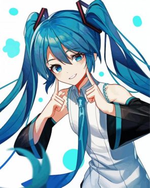 Hastune Miku Paint By Numbers