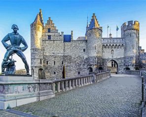 Het Steen Antwerp Paint By Numbers