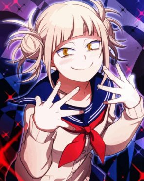 Himiko Toga Anime Paint By Numbers