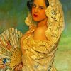 Stylish Hispanic Bride Paint By Numbers