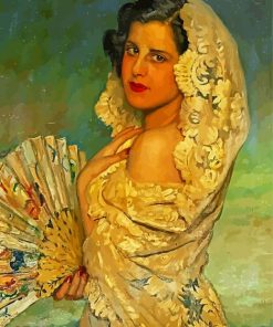 Stylish Hispanic Bride Paint By Numbers