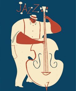 Aesthetic Jazz Player Paint By Numbers