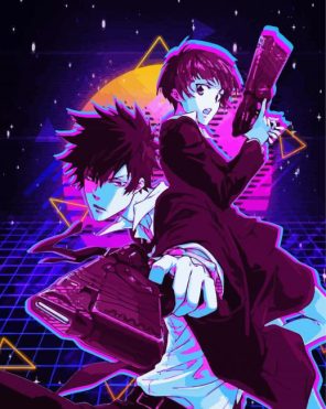 Artistic Psycho Pass Paint By Numbers