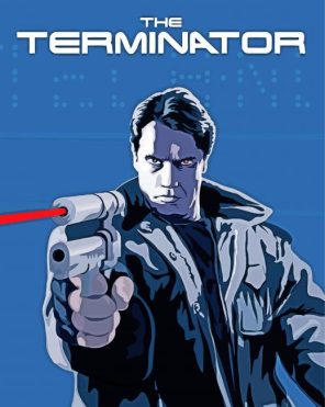 Terminator Poster Paint By Numbers