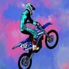 Aesthetic Motocross Paint By Number