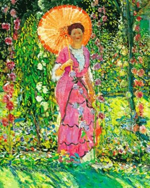 Botanic Woman Paint By Numbers