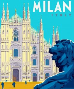 Milan City Paint By Numbers