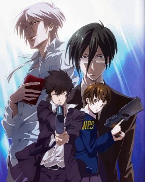 Psycho Pass Anime Paint By Numbers