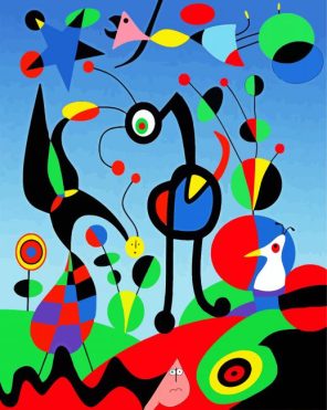 Joan Miro Art Paint By Numbers