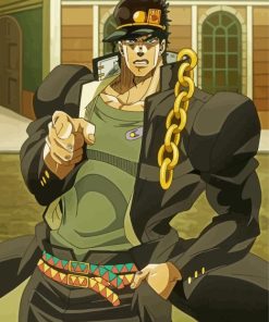 Jotaro Kujo Character Paint By Numbers